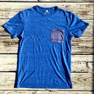 On The Byas Design Pocket Tee Sz Sm